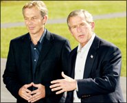 Blair and Bush